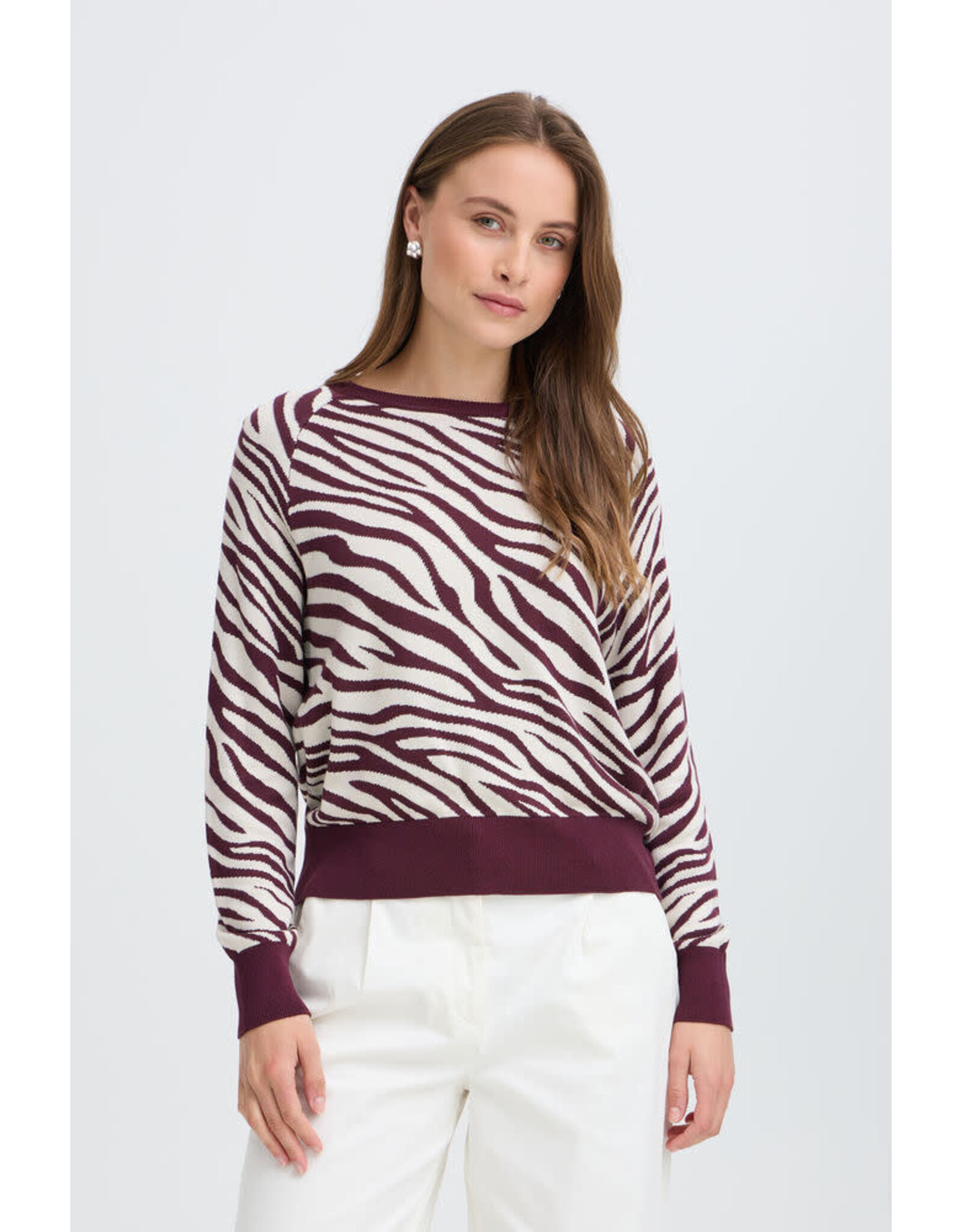 B.Young 44 oneck B.Young 20819143 Bymmorla jacquard 9748 animal fig brown
