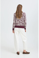 B.Young 44 oneck B.Young 20819143 Bymmorla jacquard 9748 animal fig brown
