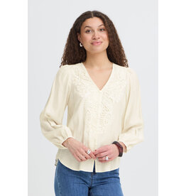 Fransa 34 shirt Fransa 20618070 Frblondie 110701 whisper white