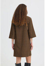 Fransa 34 jurk Fransa 20618061 Frena 10296 stripe brown