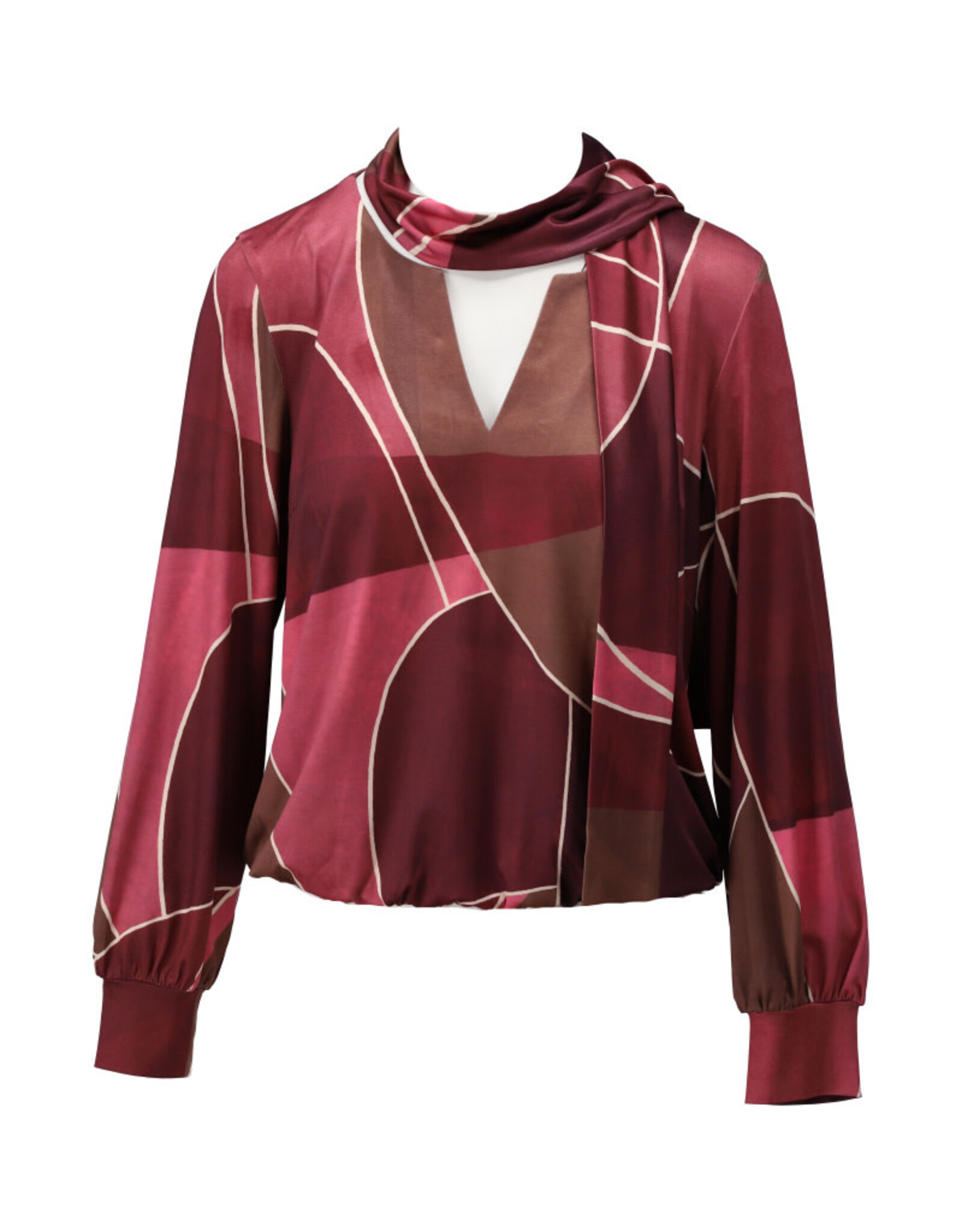 K-design 20 top K-design met sjaaltje en print D307 P165
