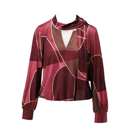 K-design 20 top K-design met sjaaltje en print D307 P165