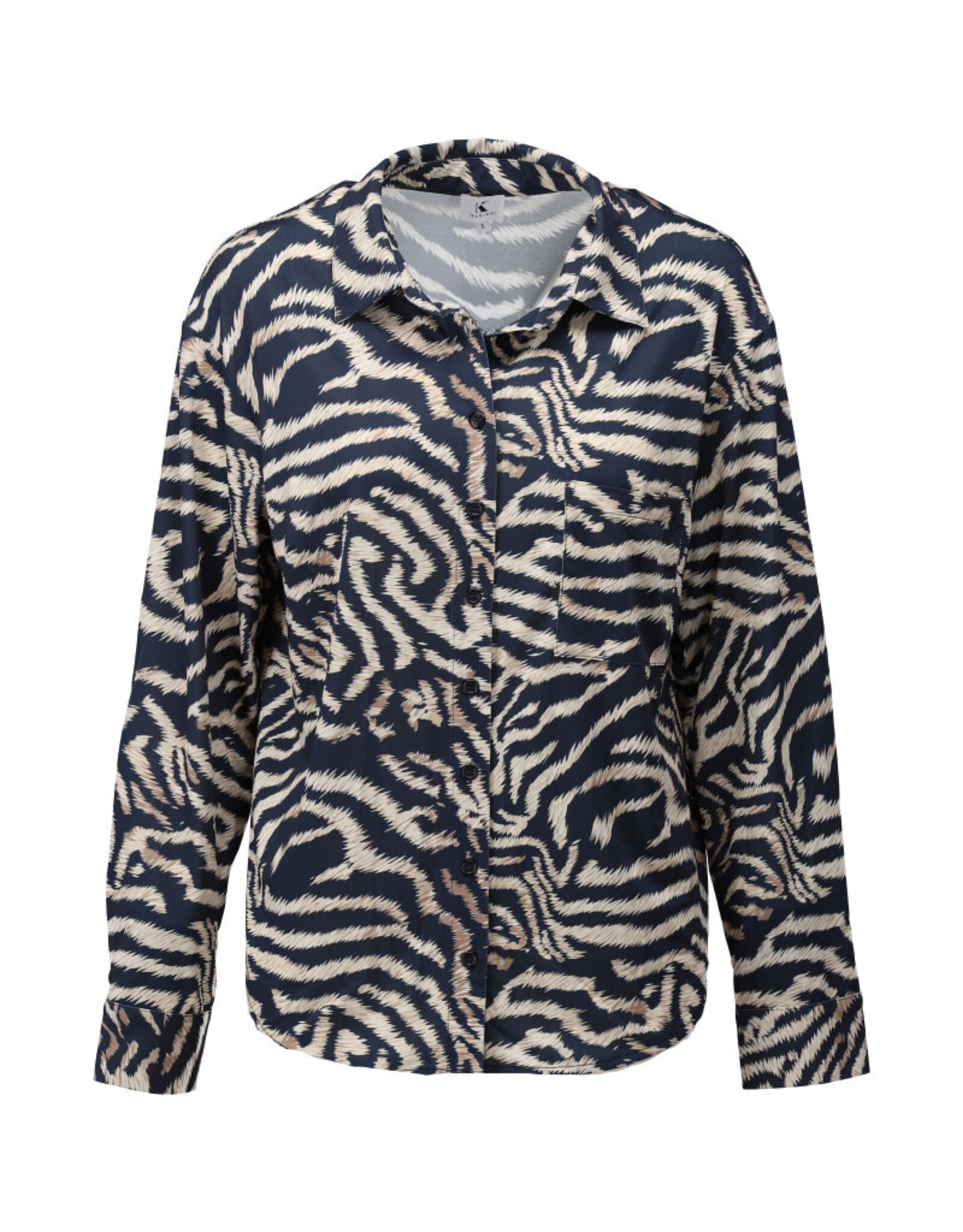 K-design 20 blouse K-design met print D109 P143