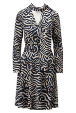 K-design 20 jurk K-design met rits & print D106 P143