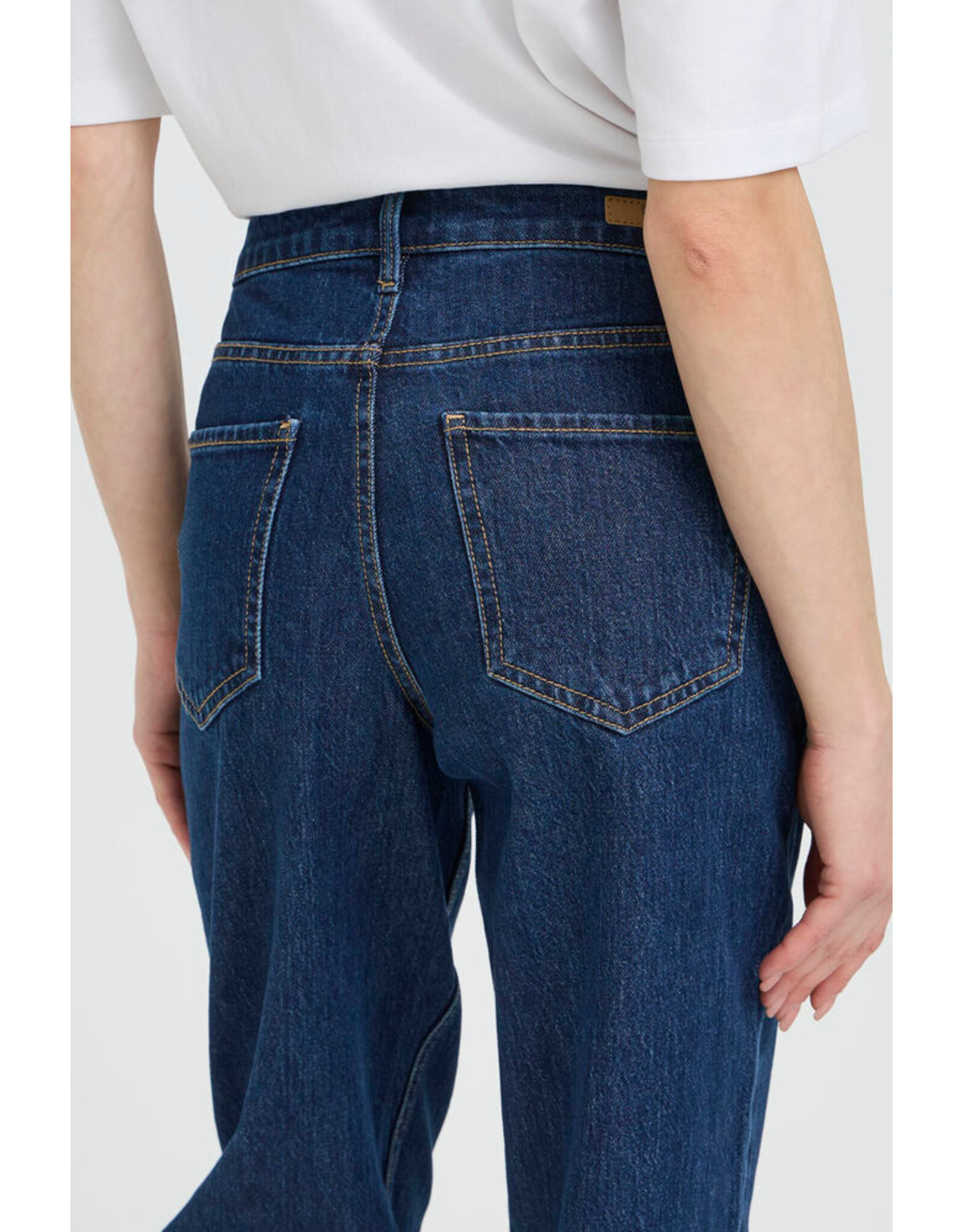 B.Young 44 jeans straight B.Young 20818834 Bykajane 200462 dark blue denim