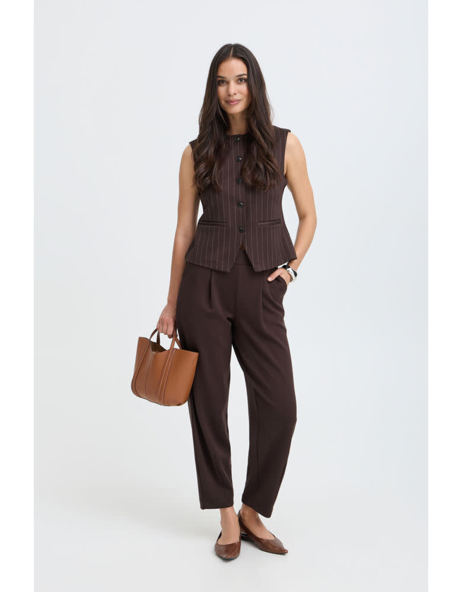 B.Young 44 broek barrel B.Young 20819666 bypusti 191016 java brown