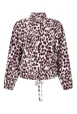 Zoso 89 blouse Zoso Daphne mauve/bordeaux