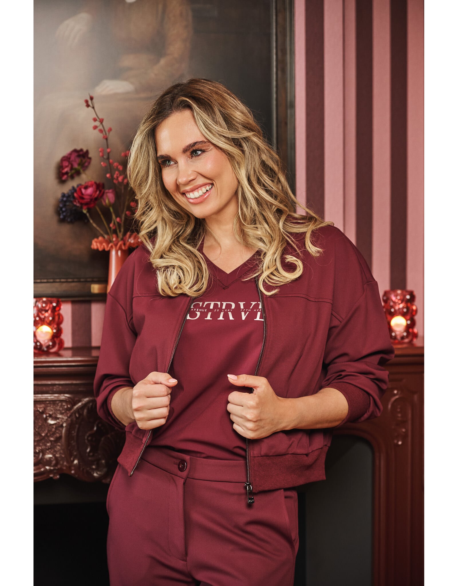 Zoso 89 jacket Zoso ciska bordeaux