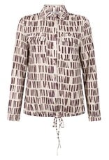 Zoso 89 blouse Zoso Pia ivory/bordeaux