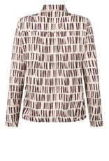 Zoso 89 blouse Zoso Pia ivory/bordeaux