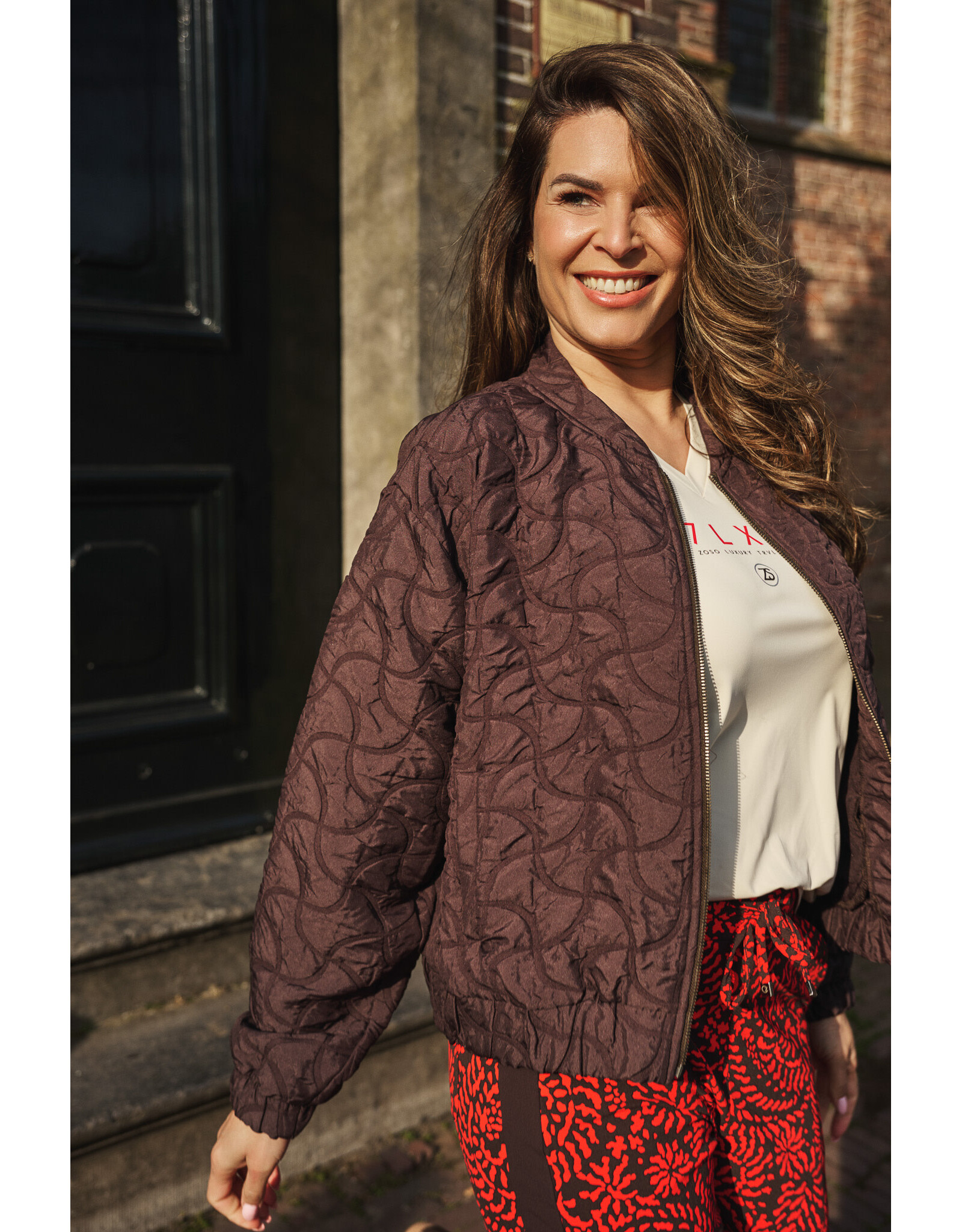 Zoso 89 jacket Zoso Sylvie espresso
