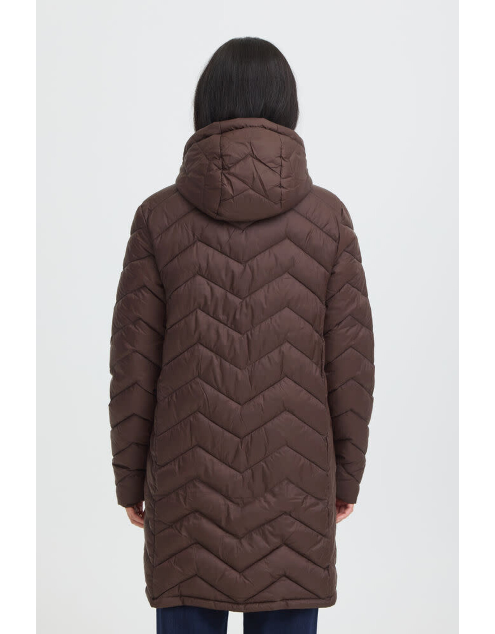 Fransa 34 jacket Fransa 20615709  frbapadding 190913 hot fudge brown