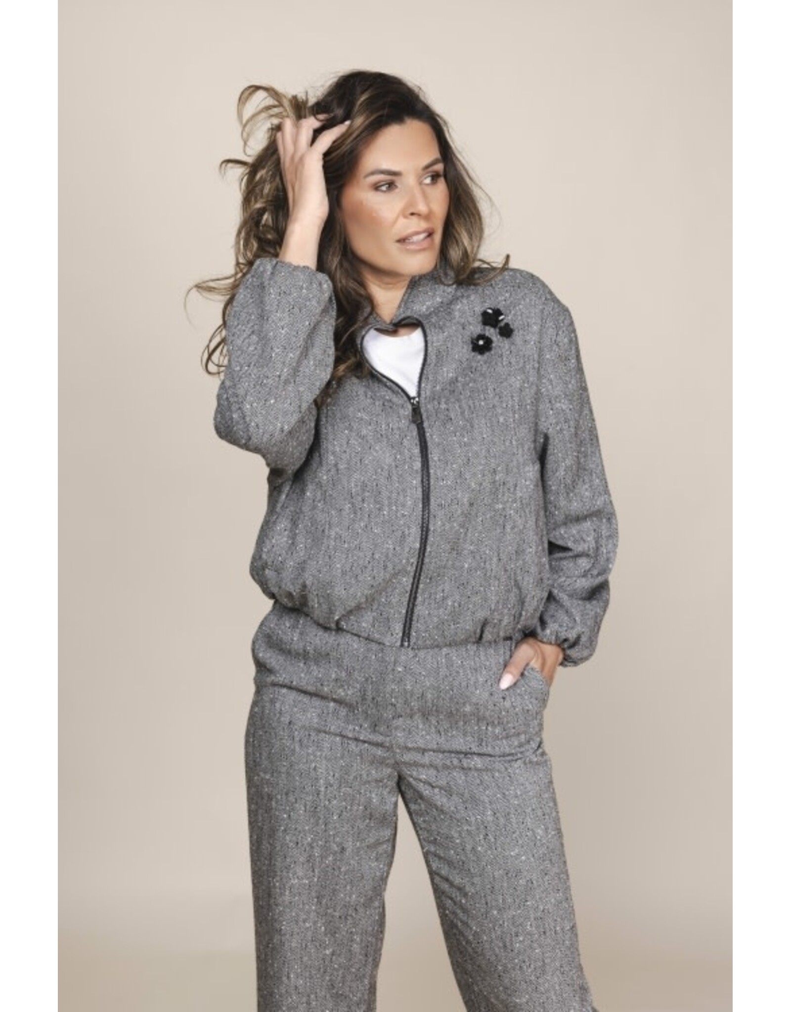 Zoso 89 jacket Zoso Freda grey melange