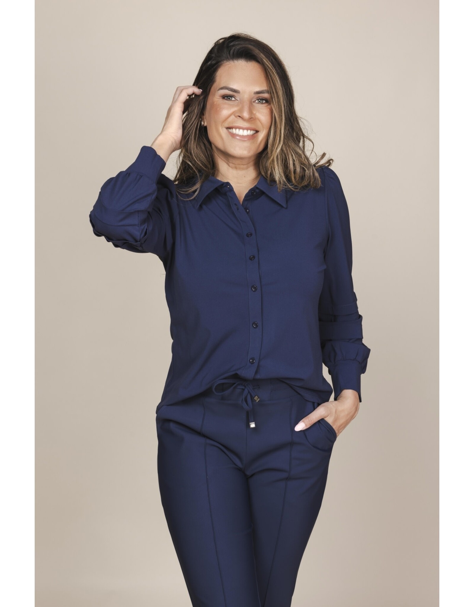 Zoso 89 blouse Zoso Charmaine travel navy