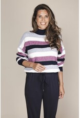 Zoso 89 pull Zoso Lesly navy-violet