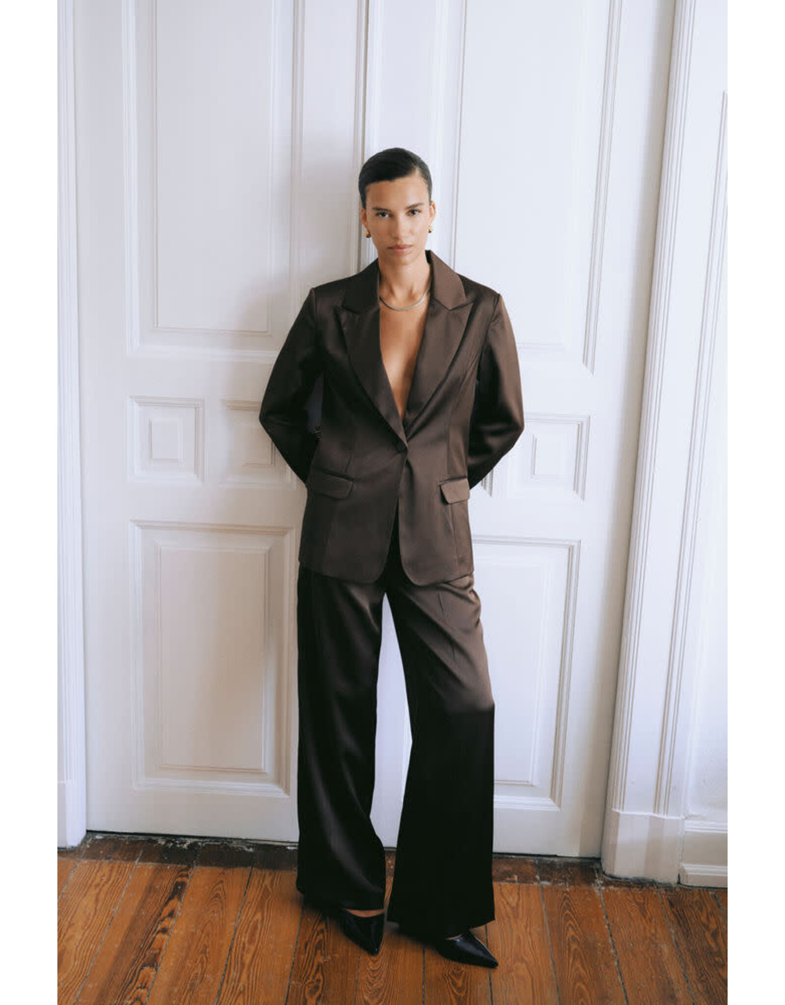 B.Young 44 pants B.Young 20819726 BYEVIE 191016 java brown