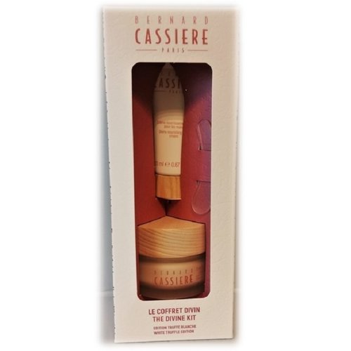 Bernard Cassière Bernard Cassiere Coffret Divin met witte truffel (crème hydratante visage divin + crème nourrissante mains Bernard Cassière Bernard Cassiere Coffret Divin met witte truffel (crème hydratante visage divin + crème nourrissante mains