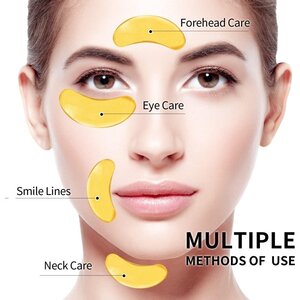 Ekseption Gold collagen eye mask 5 pcs
