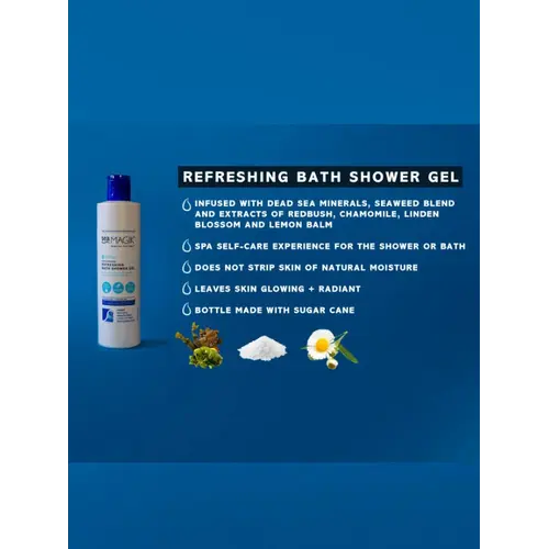 Sea Magik Sea Magik Refreshing Bath & Shower Gel 490 ml Sea Magik Sea Magik Refreshing Bath & Shower Gel 490 ml