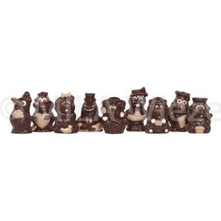 Sinterklaas piepfiguren deco beige - 1 kg