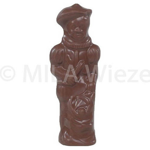 Piet- 40 x 50 gr - in fijne Callebaut chocolade