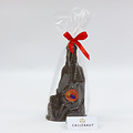 Sint - 250 gr - 25 cm - verpakt in mica - fijne Callebaut chocolade