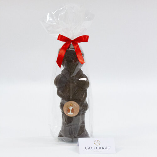 Piet - 500 gr - 35 cm - verpakt in mica - fijne Callebaut chocolade