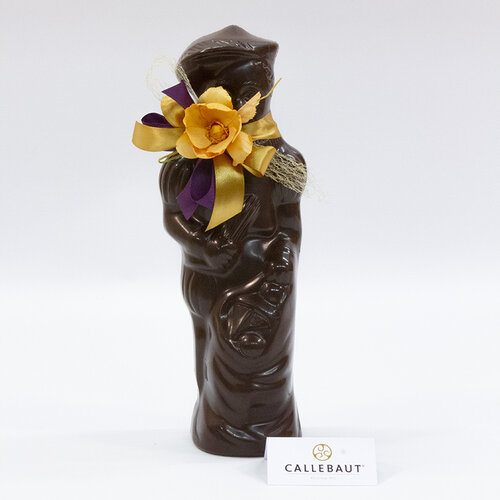 Piet - 500 gr - 35 cm - luxe versiering - fijne Callebaut chocolade