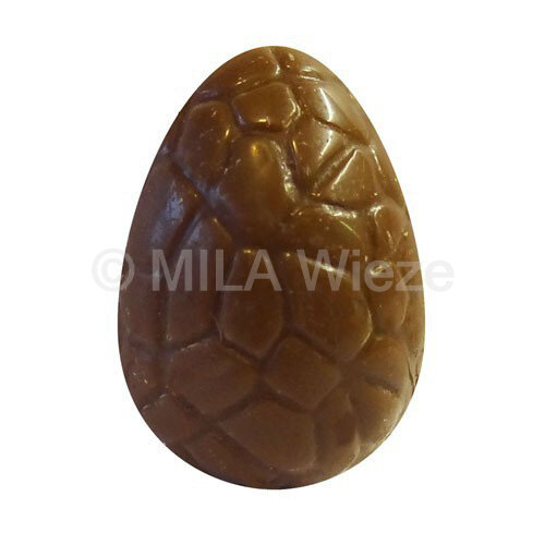 Kleine gevulde paaseitjes melk - praliné   - 1kg