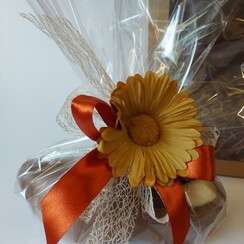 Klomp  gevuld met pralines - 450 gr - in draagbox
