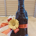 Sint - 250 gr - 25 cm - luxe versiering - fijne Callebaut chocolade