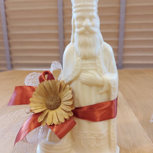 Sint - 250 gr - 25 cm - luxe versiering - fijne Callebaut chocolade