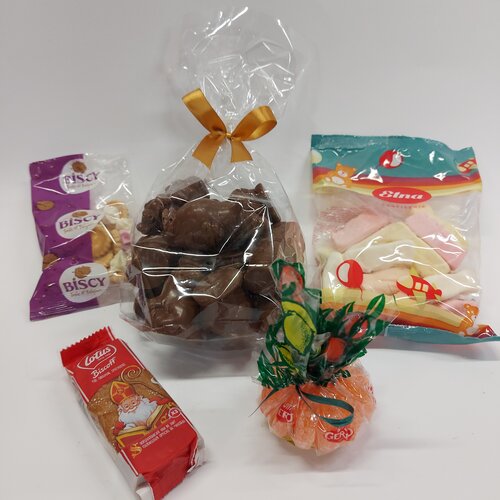 Draagtas craft met lekkers en nostalgie