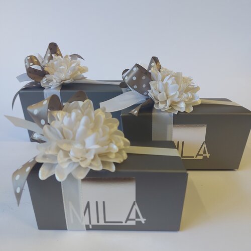 Pralines in ballotin met luxe versiering - 750 gr