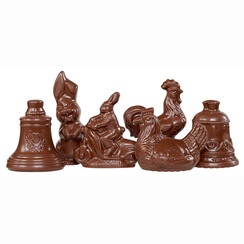 Chocolade paasfiguren Klassiek - 2 kg