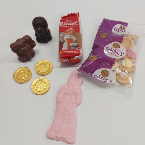 Sinterklaaspakketje - tipzakje middel- ideaal geschenk voor kinderen