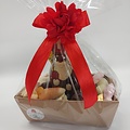 Lange "chocolade" mand van de Sint