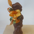 Piet - 250 gr - 25 cm - luxe versiering - fijne Callebaut chocolade