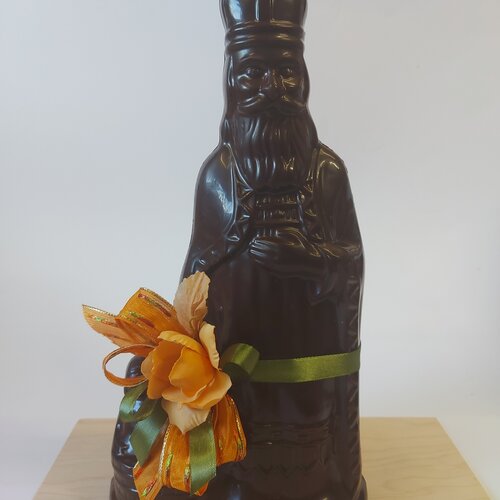 Sint - 500 gr - 35 cm - luxe versiering - fijne Callebaut chocolade