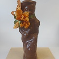 Piet - 500 gr - 35 cm - luxe versiering - fijne Callebaut chocolade