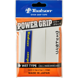 Toalson Over Grip Tape Power White (10 * 3 pieces)