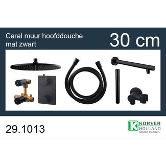 Wiesbaden  one-pack inbouwthermostaatset rond type 304 MZ (30cm)