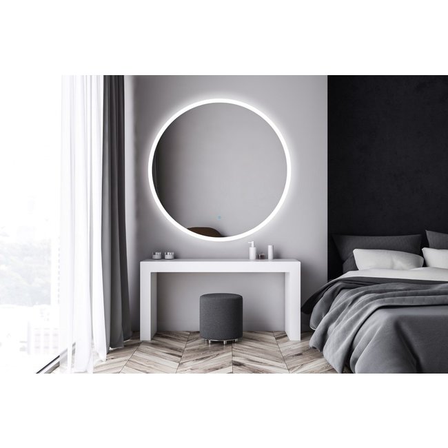 Gliss Design Circum spiegel rond 40 cm Inclusief led Verlichting.