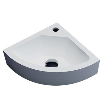 PureQ Fontein Solid Surface Corner 30x30x10 cm