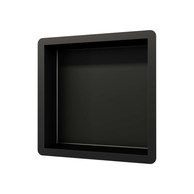 Brauer  Brauer Black Edition inbouwnis 30x30cm zwart mat