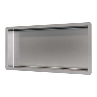 Brauer  Brauer Brushed Edition douche inbouwnis 30x60cm RVS geborsteld