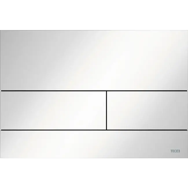 TECE TECE Square II wc-bedieningsplaat voor duospoeling 22 x 15 x 0,3 cm, wit glanzend RAL 9016 - 9240832