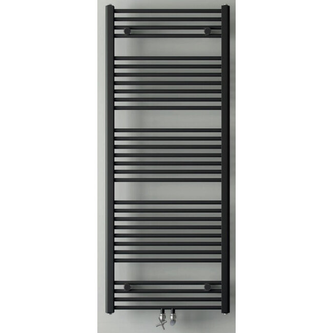 Instamat Instamat Base badkamerradiator 148 x 60 cm (H x L) mat zwart