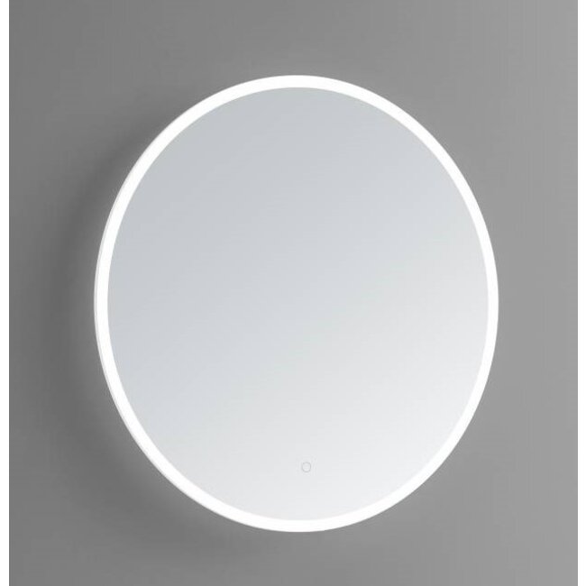 PureQ  Infinity Spiegel rond met LED verlichting 80 cm