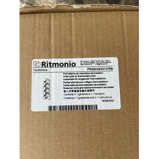 Ritmonio Ritmonio Taormina Inbouwthermostaat met 3 stopkranen   kleur Black Chrome